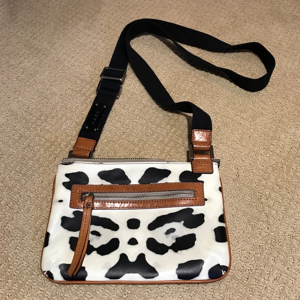L. A. M. B. Snow Leopard Crossbody